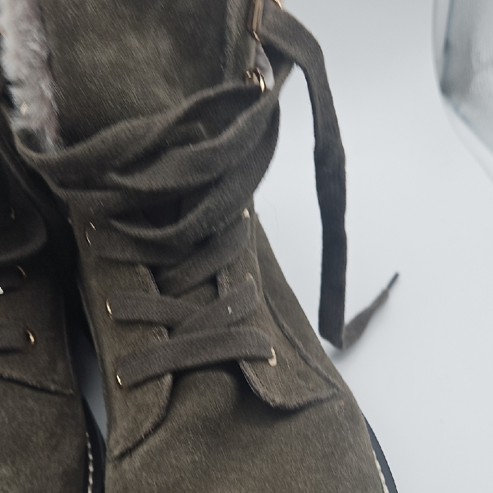 Bandolino Dark Brown Fur-Lined Winter Boots - Picture 6 of 6